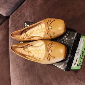 Sam Edelman Size 5M Saddle Leather